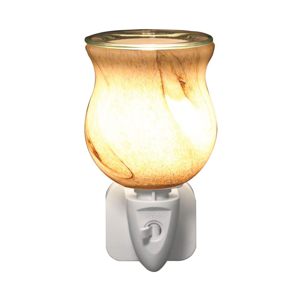 Aroma Natural Swirl Plug In Wax Melt Warmer Extra Image 1